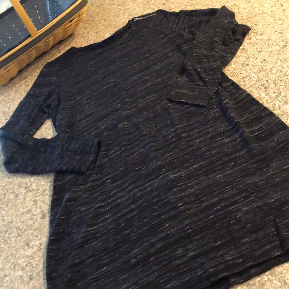 Apt. 9 Mini Dress or Tunic Size Small Black and White(possibly gray or silver)